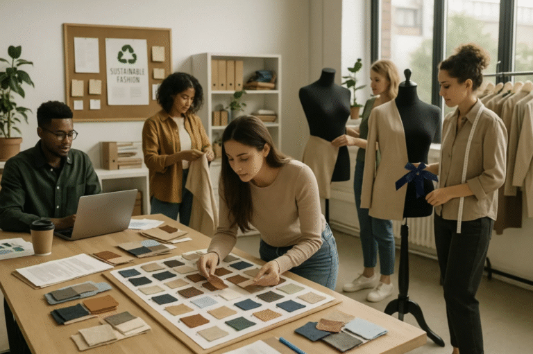 Fashion Circularity Workign at Tables